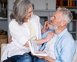 Married couple in retirement