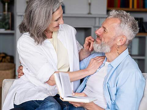 Married couple in retirement