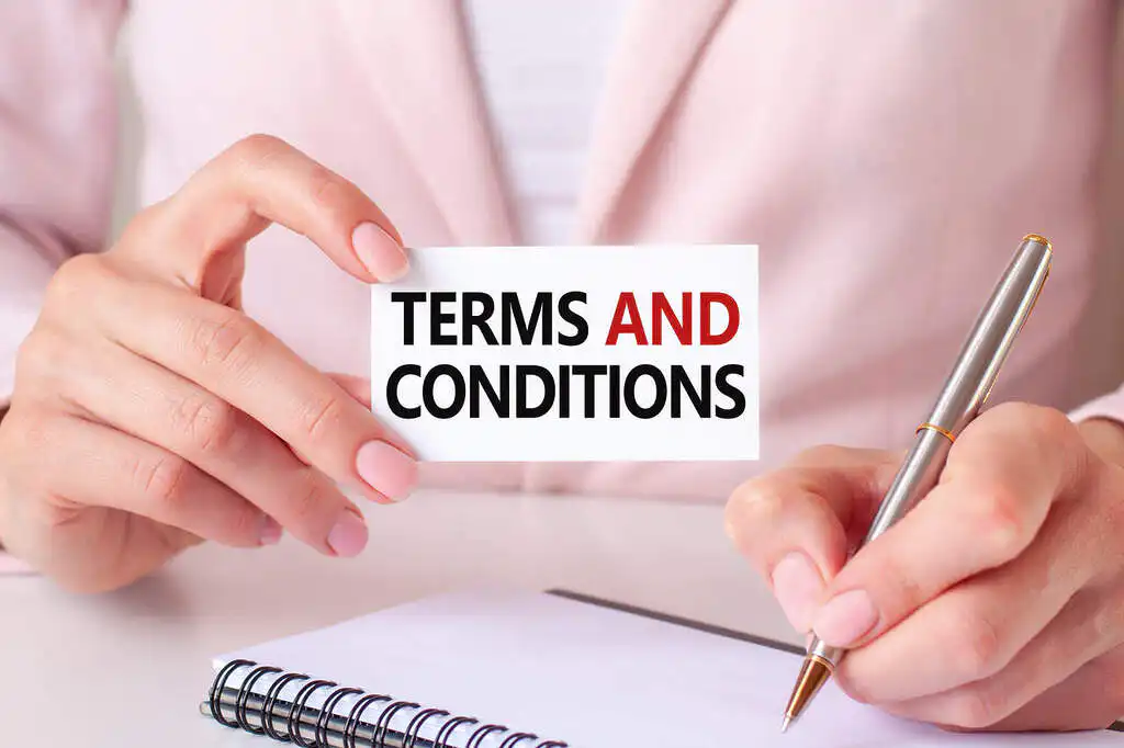 terms and conditions