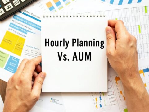 Hourly planning vs AUM financial advisor model.